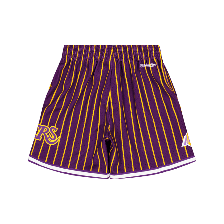 M&n City Collection Mesh Short fioletowy/złoty