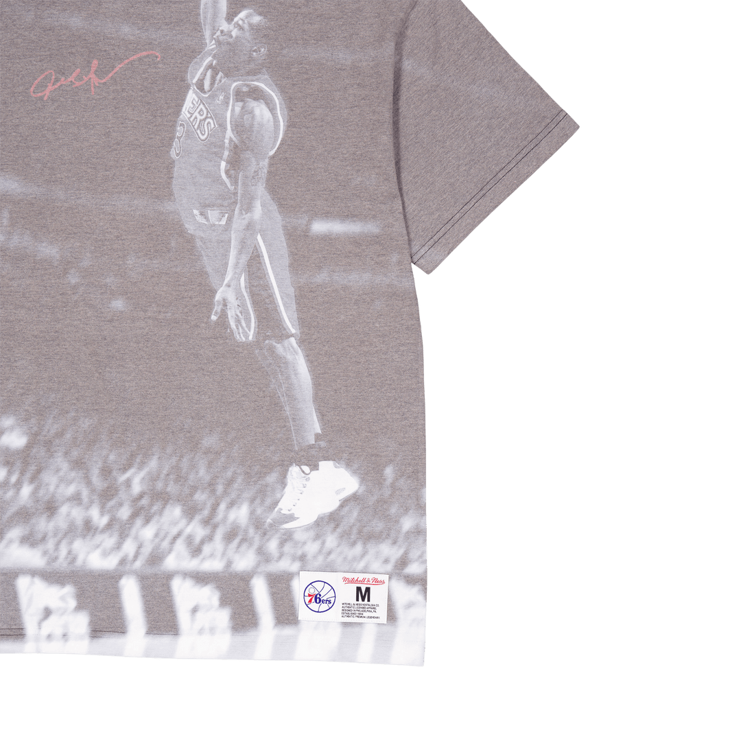 Boven de velg gesublimeerde S/s T wit