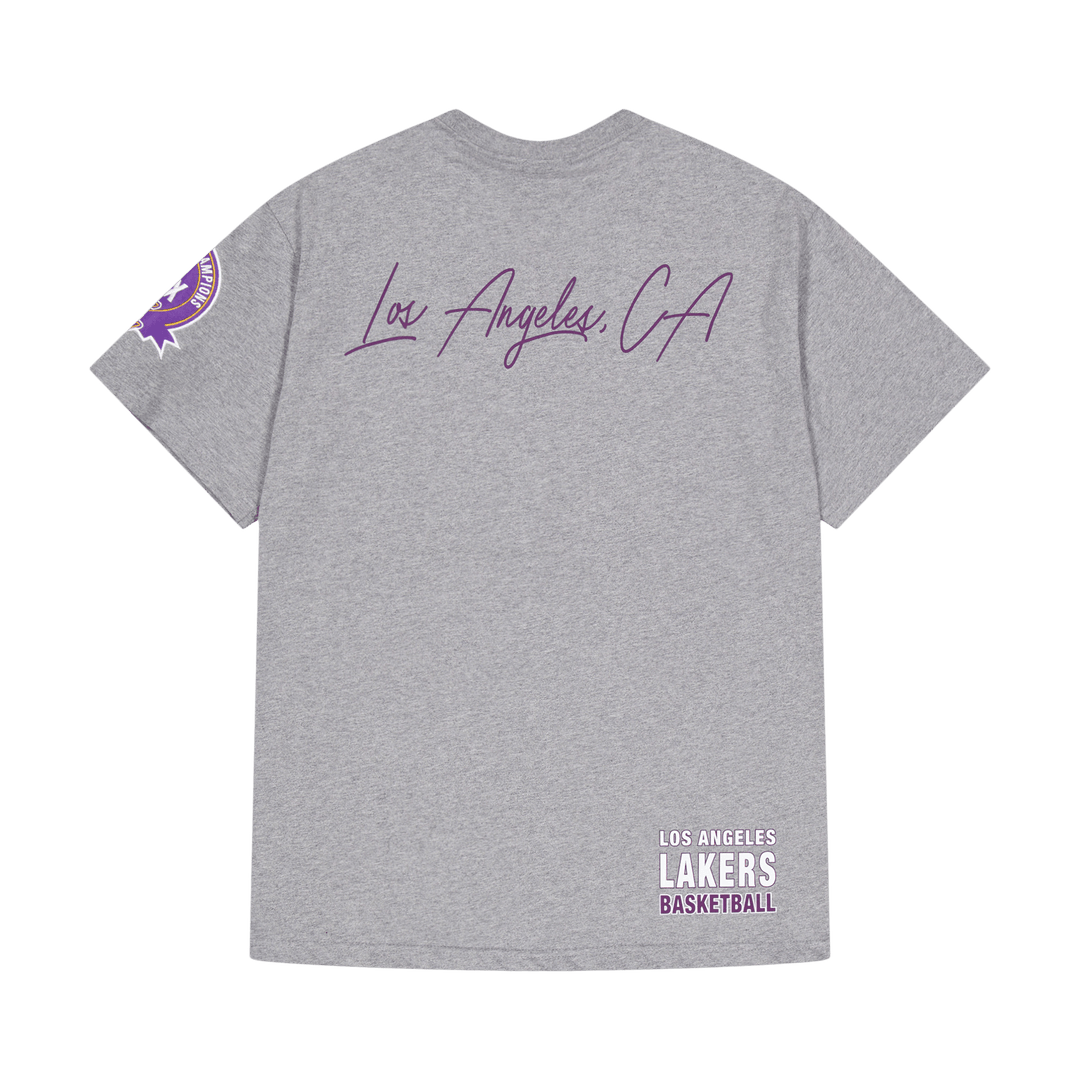 M&n City Collection S/s Tee Grey Heather