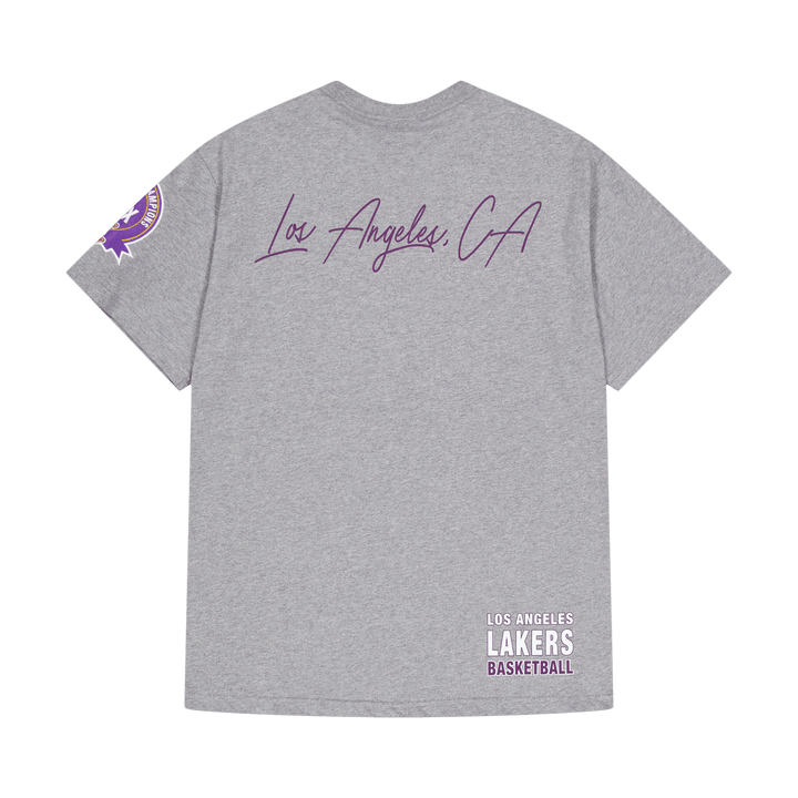 M&n City Collection S/s Tee Grey Heather