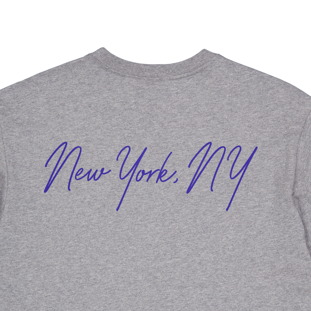 M&n City Collection S/s Tee Grey Heather
