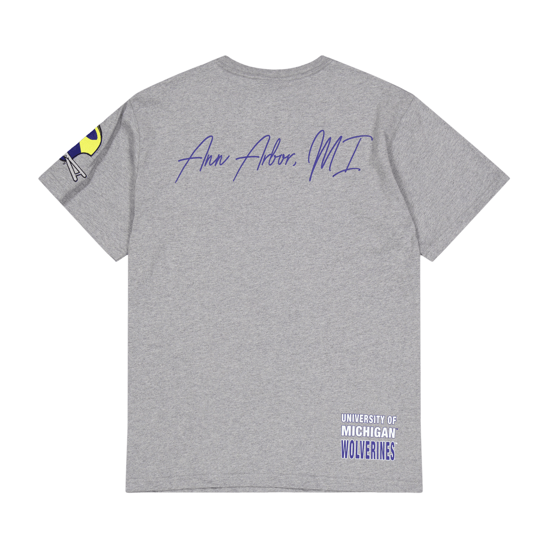 M&n City Collection Tee S/s Grigio Heather