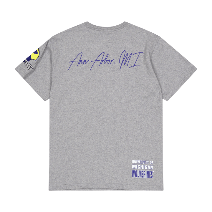 M&n City Collection Tee S/s Grigio Heather