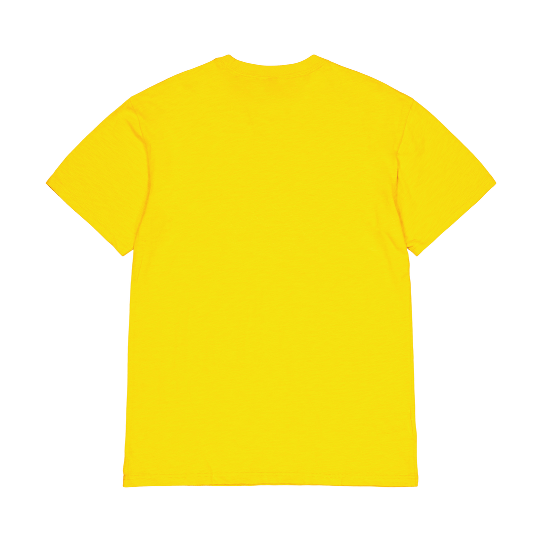 Leggendaria t-shirt in tessuto fiammato oro