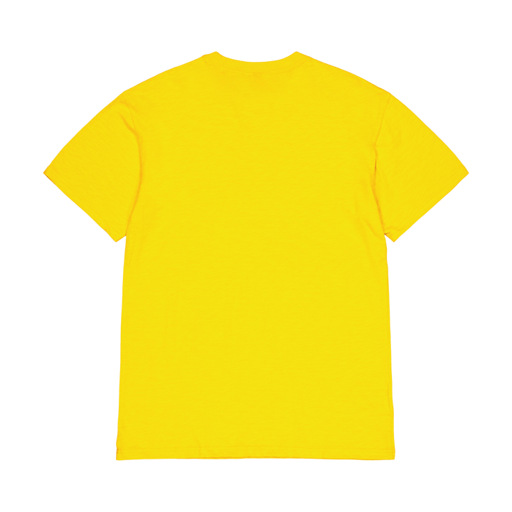 Leggendaria t-shirt in tessuto fiammato oro