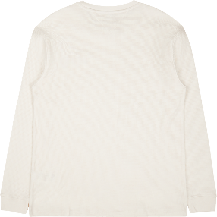 Tjm Classic Waffle Ls Tee White