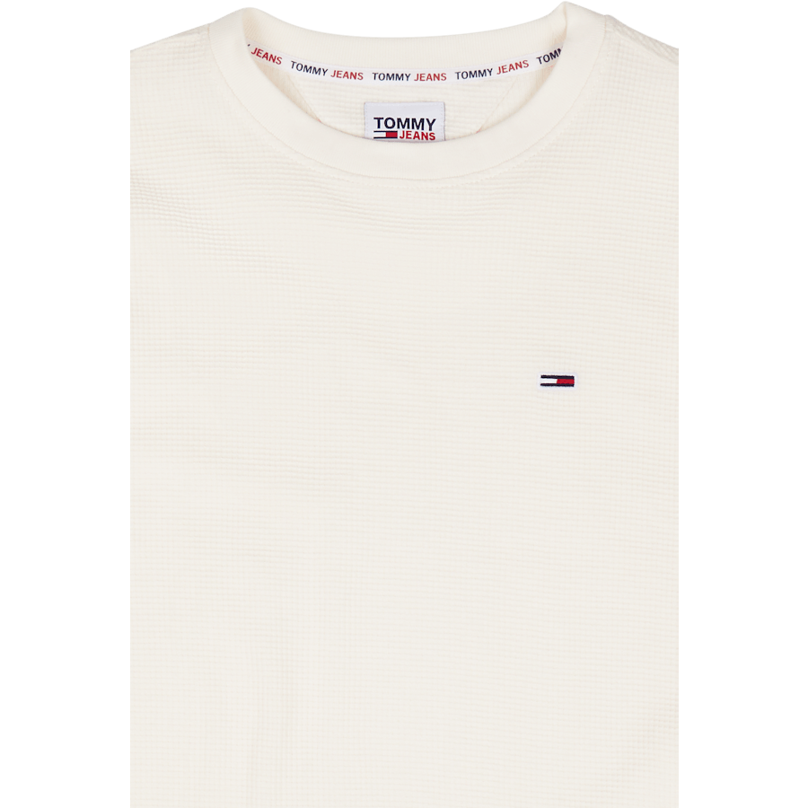 Tjm Classic Waffle Ls Tee White