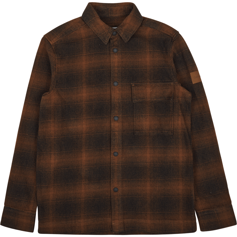 Calvin Klein Blurred Check Indoor Overshirt