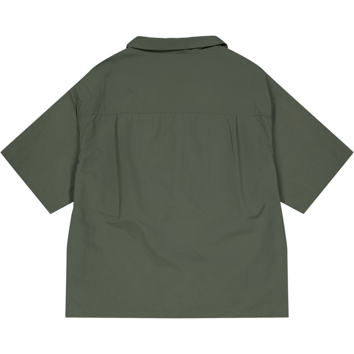 Halbe Ärmel Camp Shirts Olive