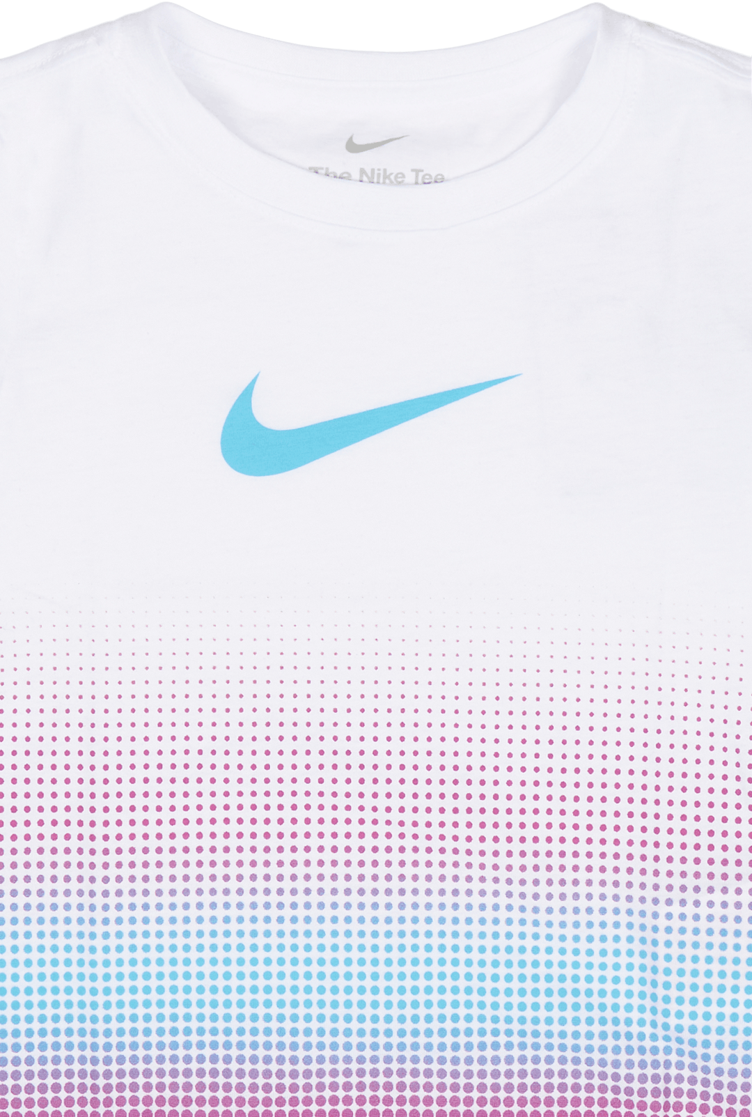 Nkg Double Dot Gradient Tee Blanc