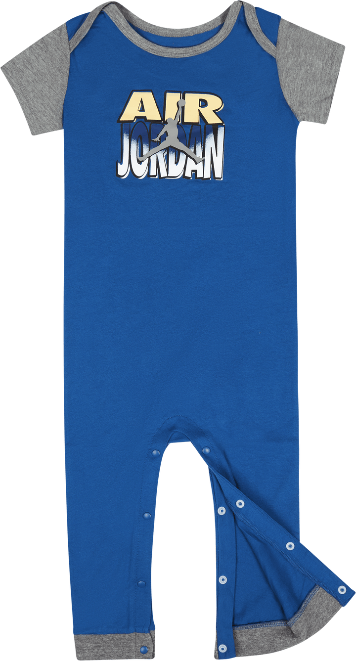 Jdb Jumpman Static Knit Romper True Blue