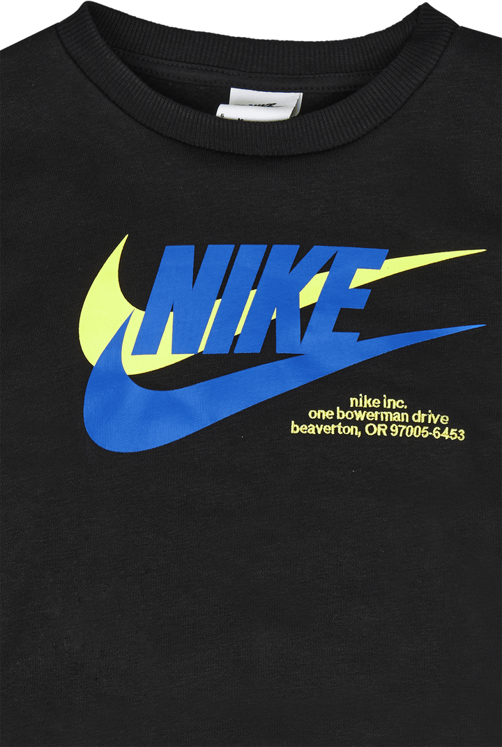 Nkn Nsw Hbr Icon Flc Crew Nero