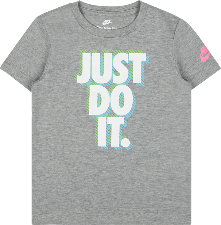 Nkb Jdi 3d Short Sleeve Tee Dark Grey Heather