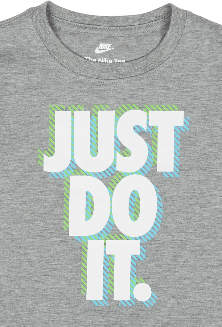 Nkb Jdi 3d Short Sleeve Tee Dark Grey Heather