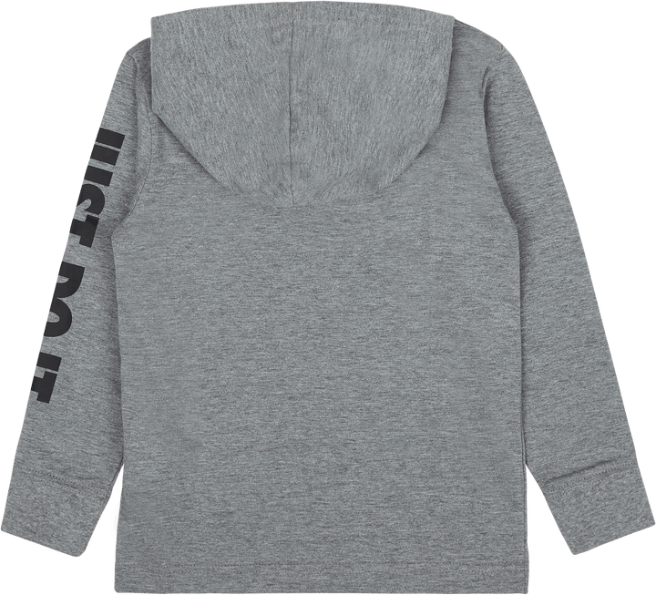B Nsw Futura Hooded Ls Tee Carbon Heather