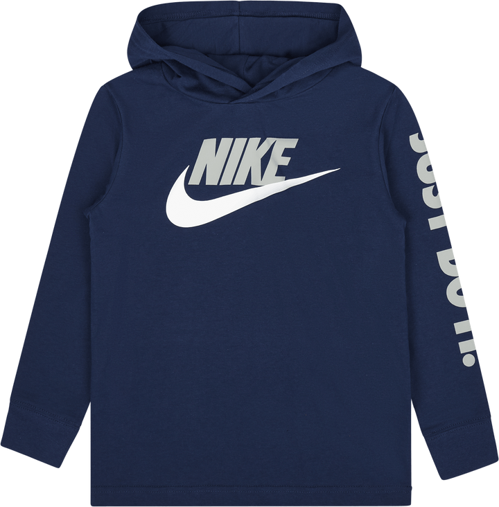 B Nsw Futura Hooded Ls Tee Midnight Navy