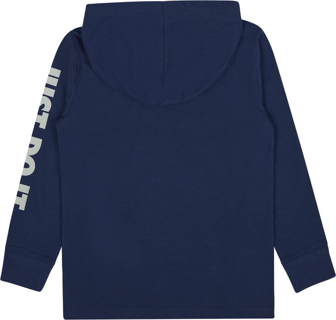 B Nsw Futura Hooded Ls Tee Midnight Navy