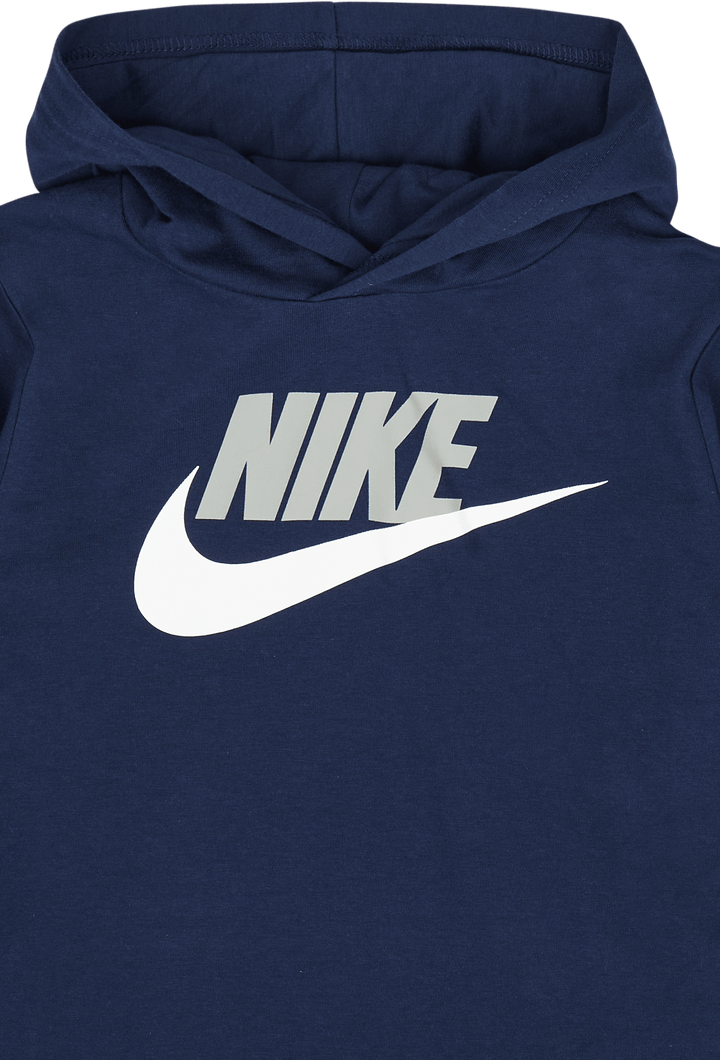 B Nsw Futura Hooded Ls Tee Midnight Navy