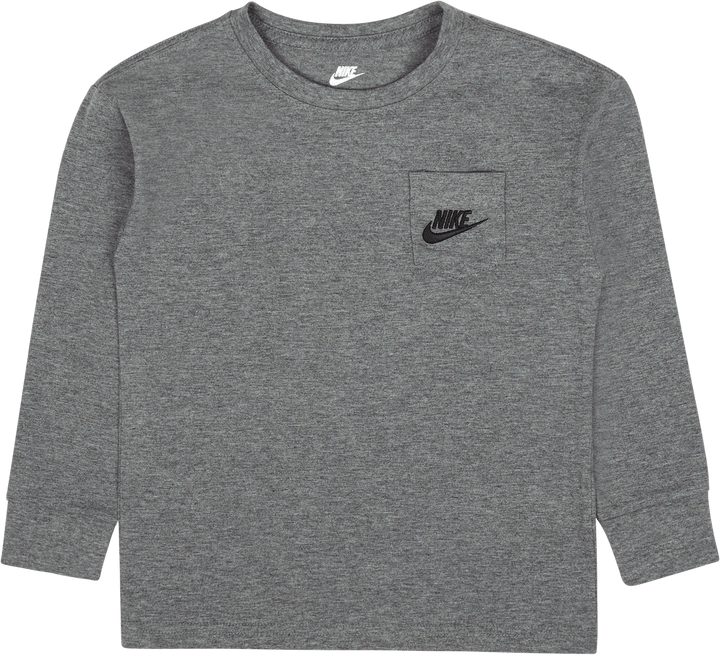 Nsw Relaxed Ls Lbr Tee Carbon Heather