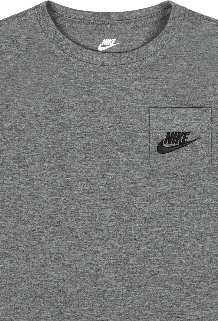 Nsw Relaxed Ls Lbr Tee Carbon Heather