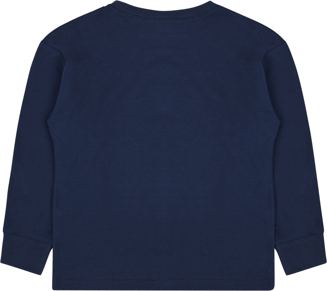 Nsw Relaxed Ls Lbr Tee Midnight Navy