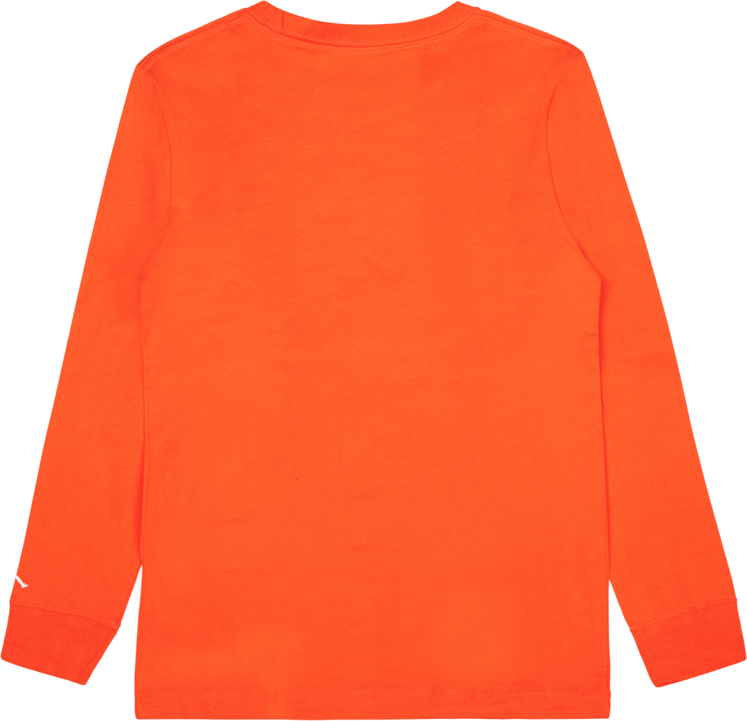 Jdb Mvp Jordan Breakout Ls Tee Rush Orange