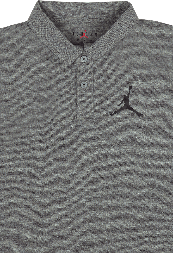 Jdb Jumpman Polo Carbon Heather