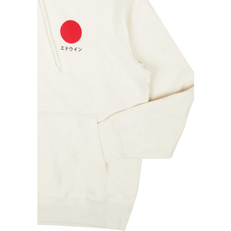 Japanese Sun Hoodie Sweat Whisper White Garment Washed