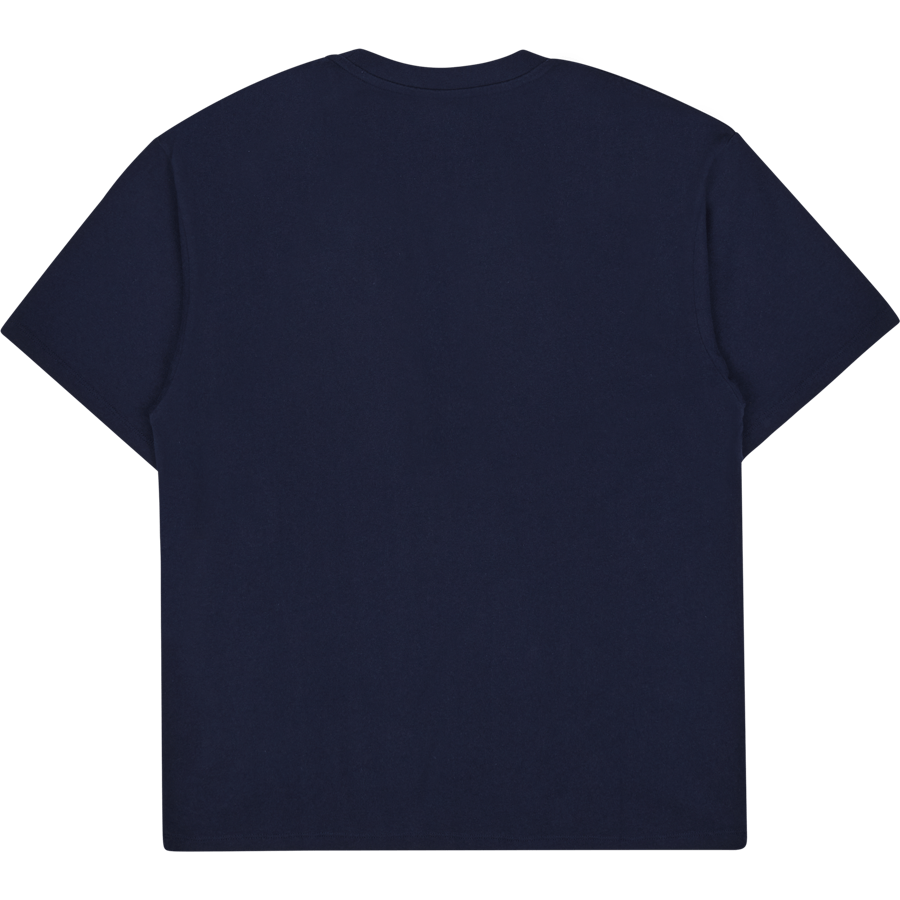 Japanese Sun Supply Ts Maritime Blue Garment Washed