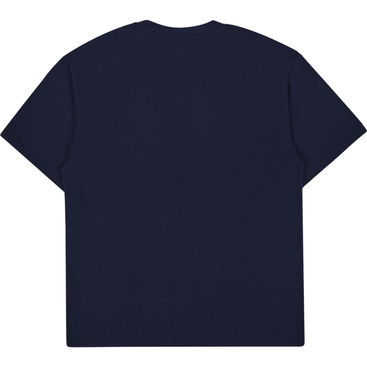 Japanese Sun Supply Ts Maritime Blue Garment Washed