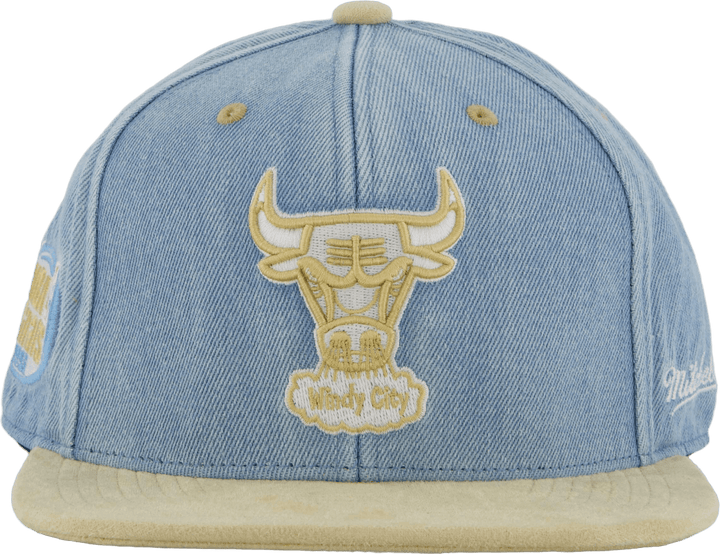 Bulls Blue Jean Baby Fitted HWC