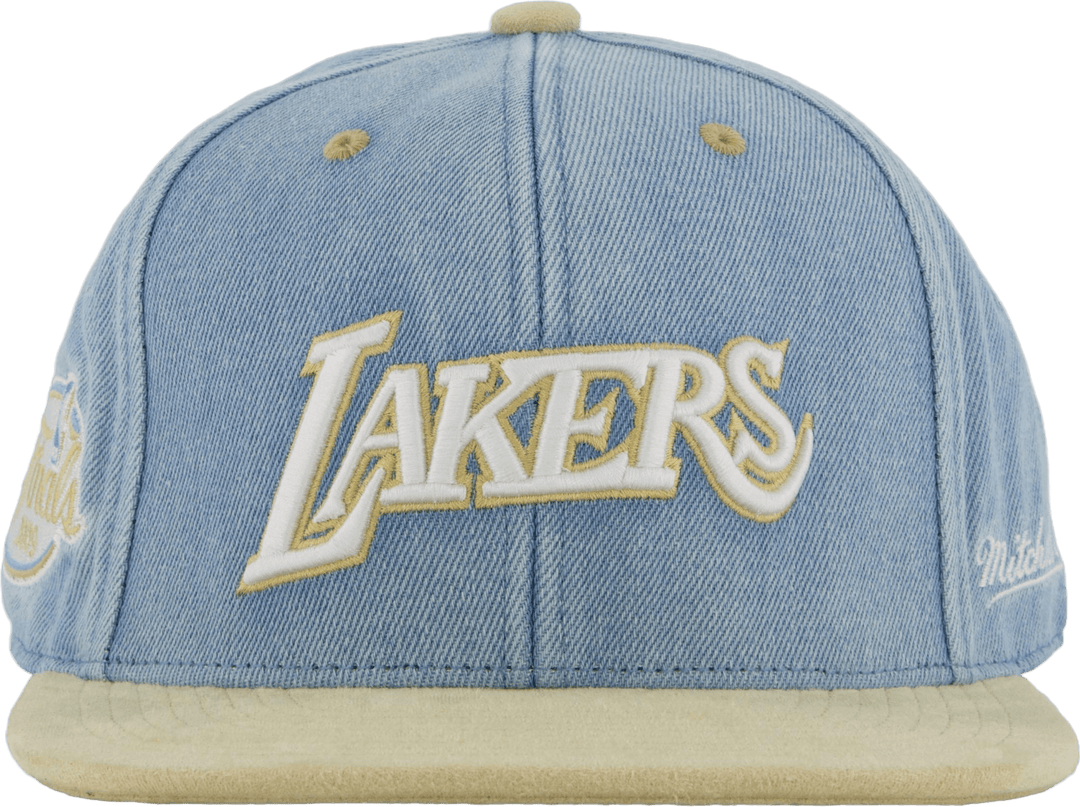Lakers Blue Jean Baby Fitted HWC