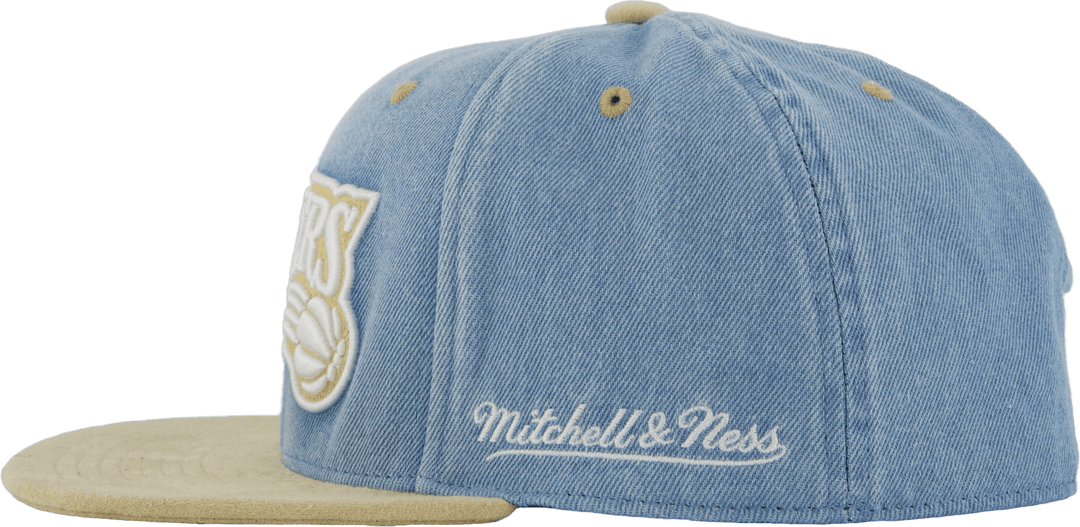 76ers Blue Jean Baby Fitted HWC