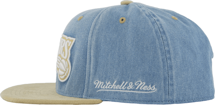 76ers Blue Jean Baby Fitted HWC