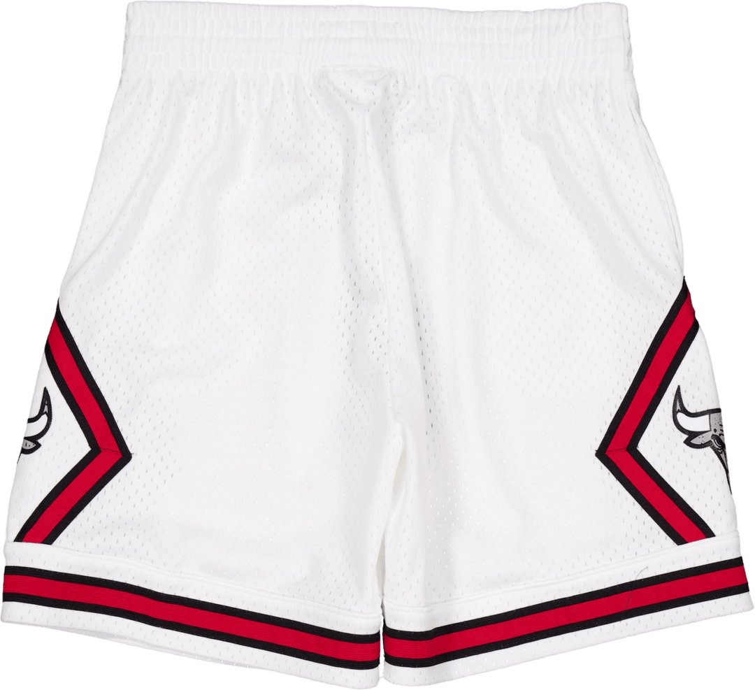 Cracked Cement Swingman Short  White