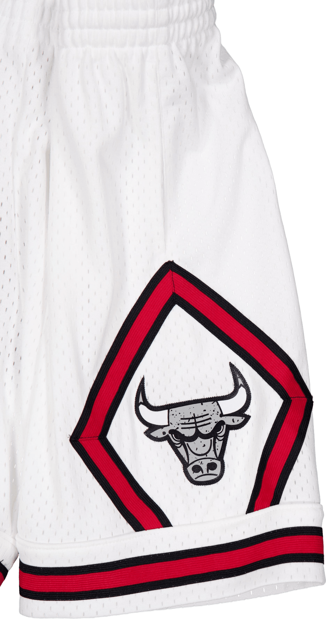 Cracked Cement Swingman Short  White
