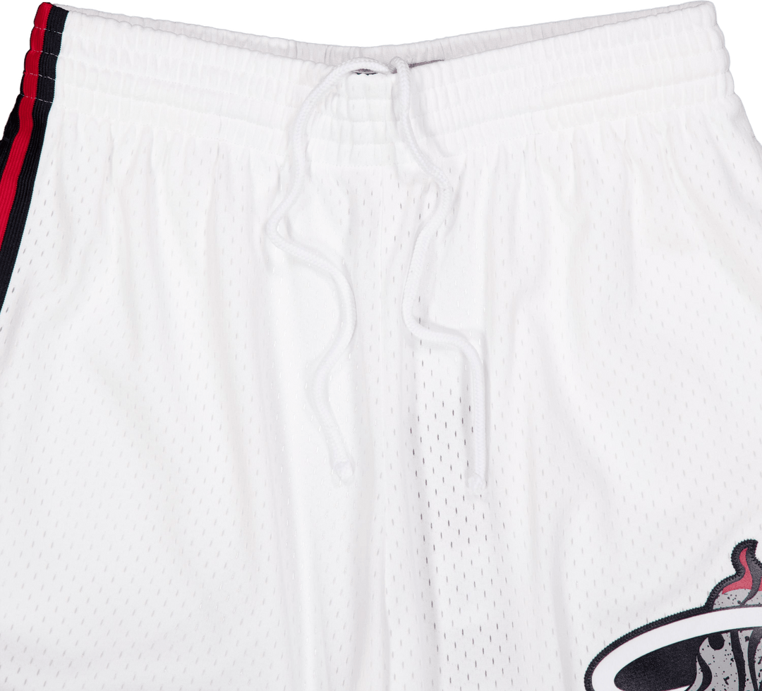 Cracked Cement Swingman Shorts Blanco