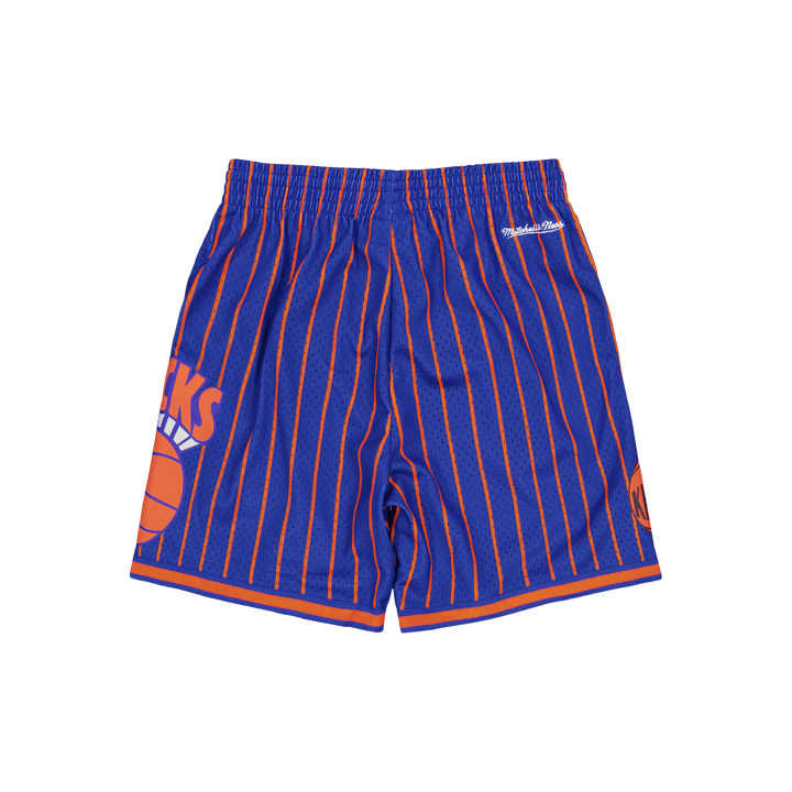 M&n City Collection Mesh Short Royal/orange