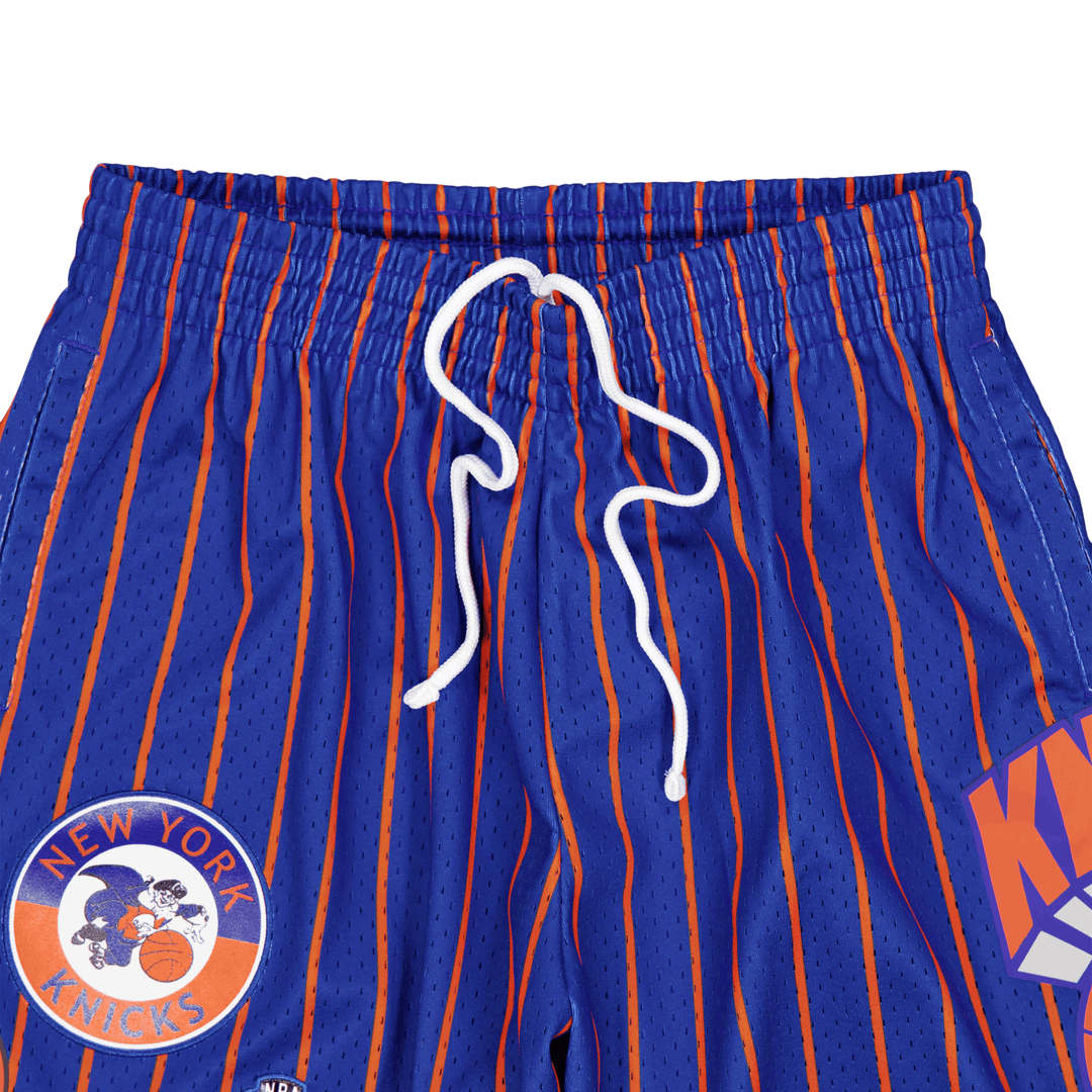 M&n City Collection Mesh Short Royal/orange