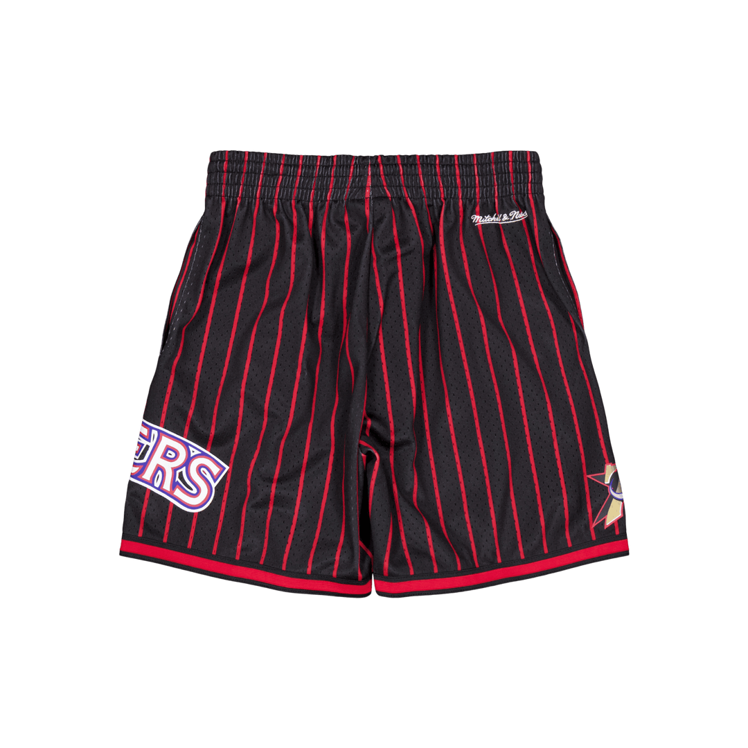 M&n City Collection Mesh Short černá/červená