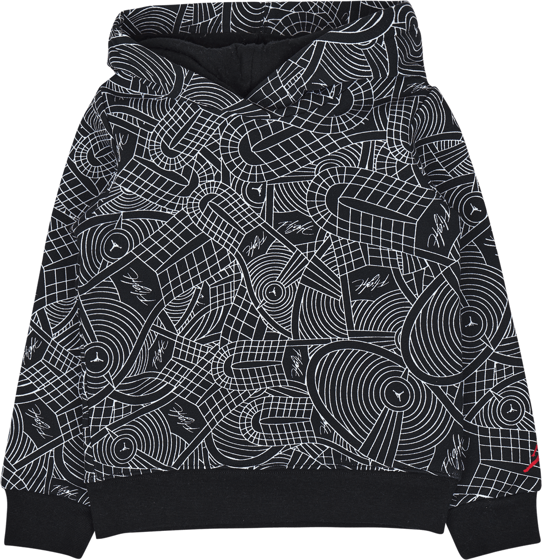 Jdg Flight Aop Pullover Set Schwarz