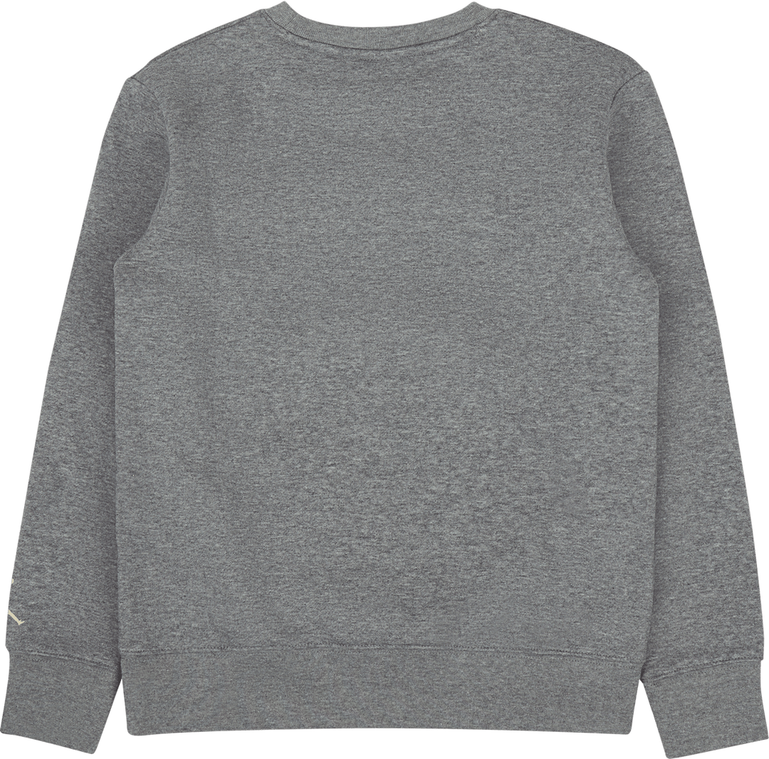 Jdb Essentials Plaid Crew Carbon Heather