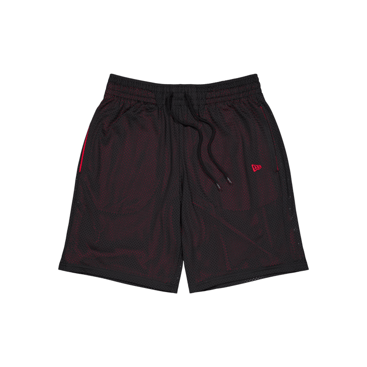 Pantaloncini a rete New Era Nero