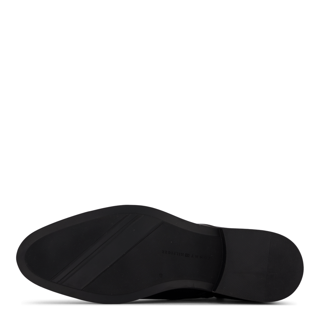 Essential Hilfiger Lth Chelsea Schwarz