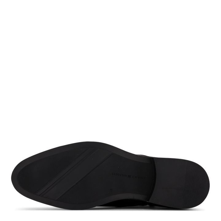 Essential Hilfiger Lth Chelsea Schwarz