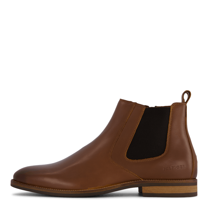 Wesentlich Hilfiger Lth Chelsea Cognac