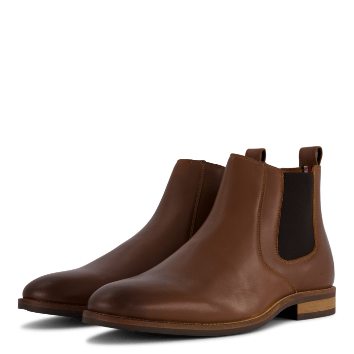 Wesentlich Hilfiger Lth Chelsea Cognac