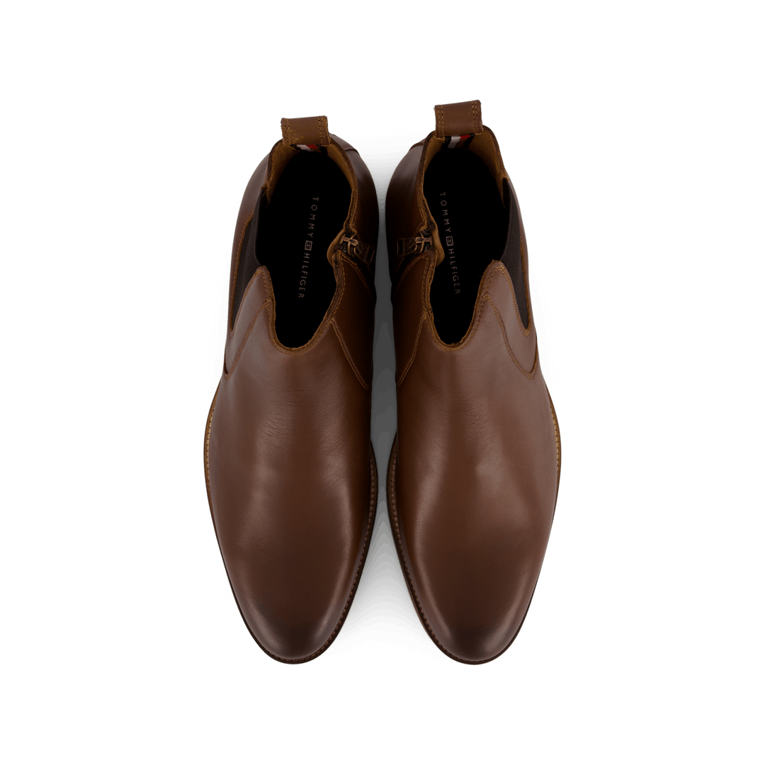 Wesentlich Hilfiger Lth Chelsea Cognac