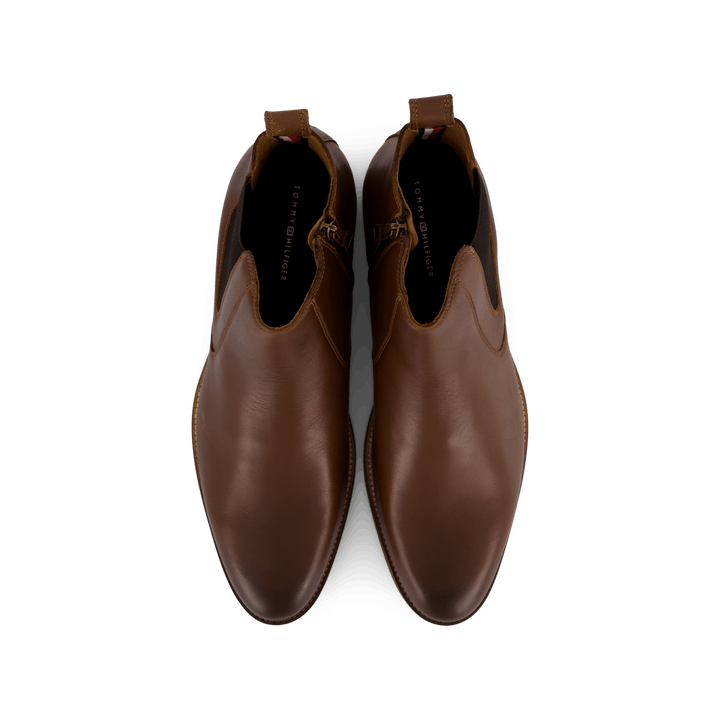 Wesentlich Hilfiger Lth Chelsea Cognac