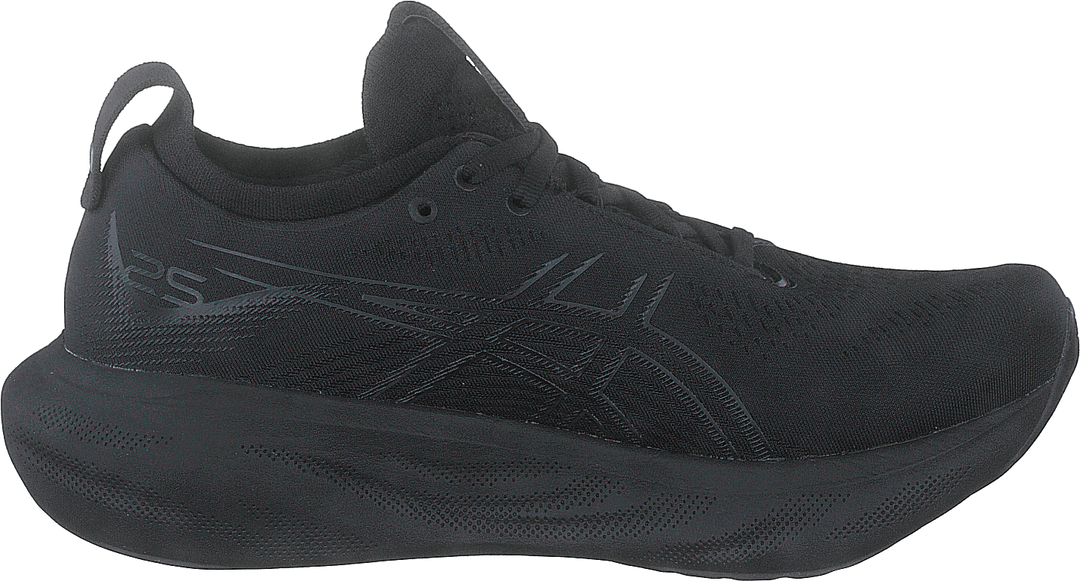 Gel-nimbus 25 Black/graphite Grey